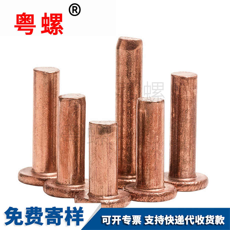 秦皇島純銅實心鉚釘