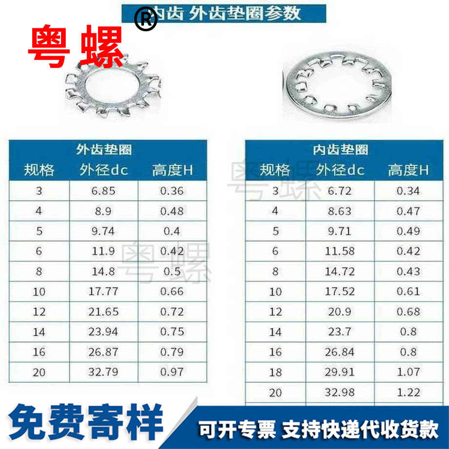 加工鐵外齒淄博鎖緊墊圈