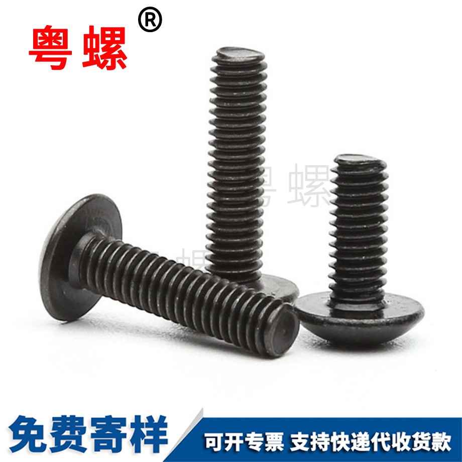 加工鐵黑色紅河大扁頭螺絲