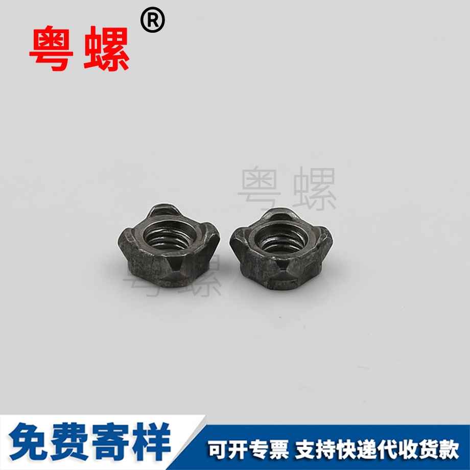 威海四角帶點帶爪螺母