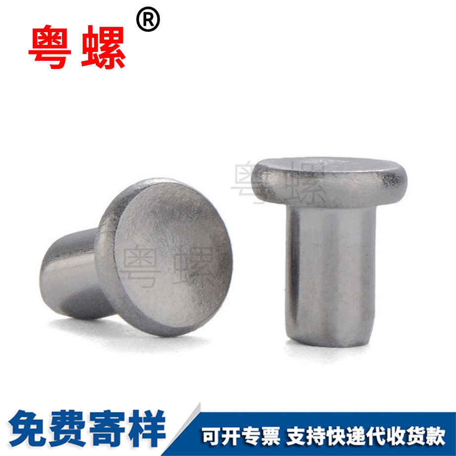 迪慶平頭實心鉚釘